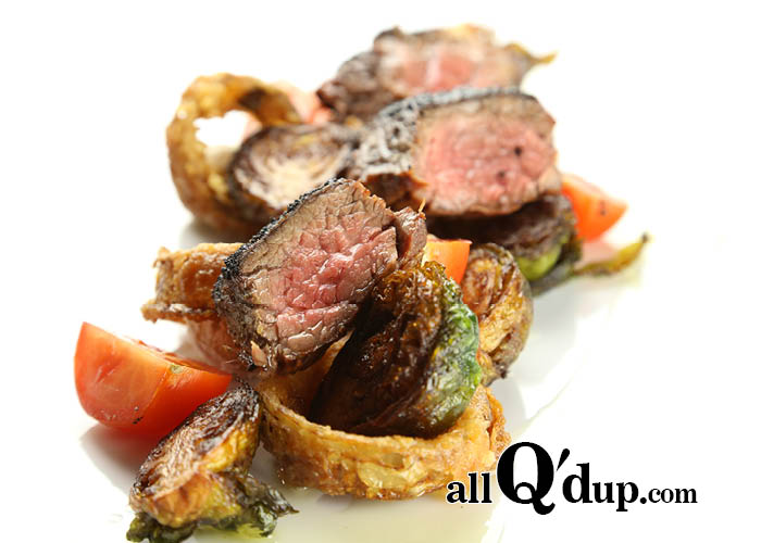 Tri Tip and Deep Fried Brussels Sprouts | All Q'd Up